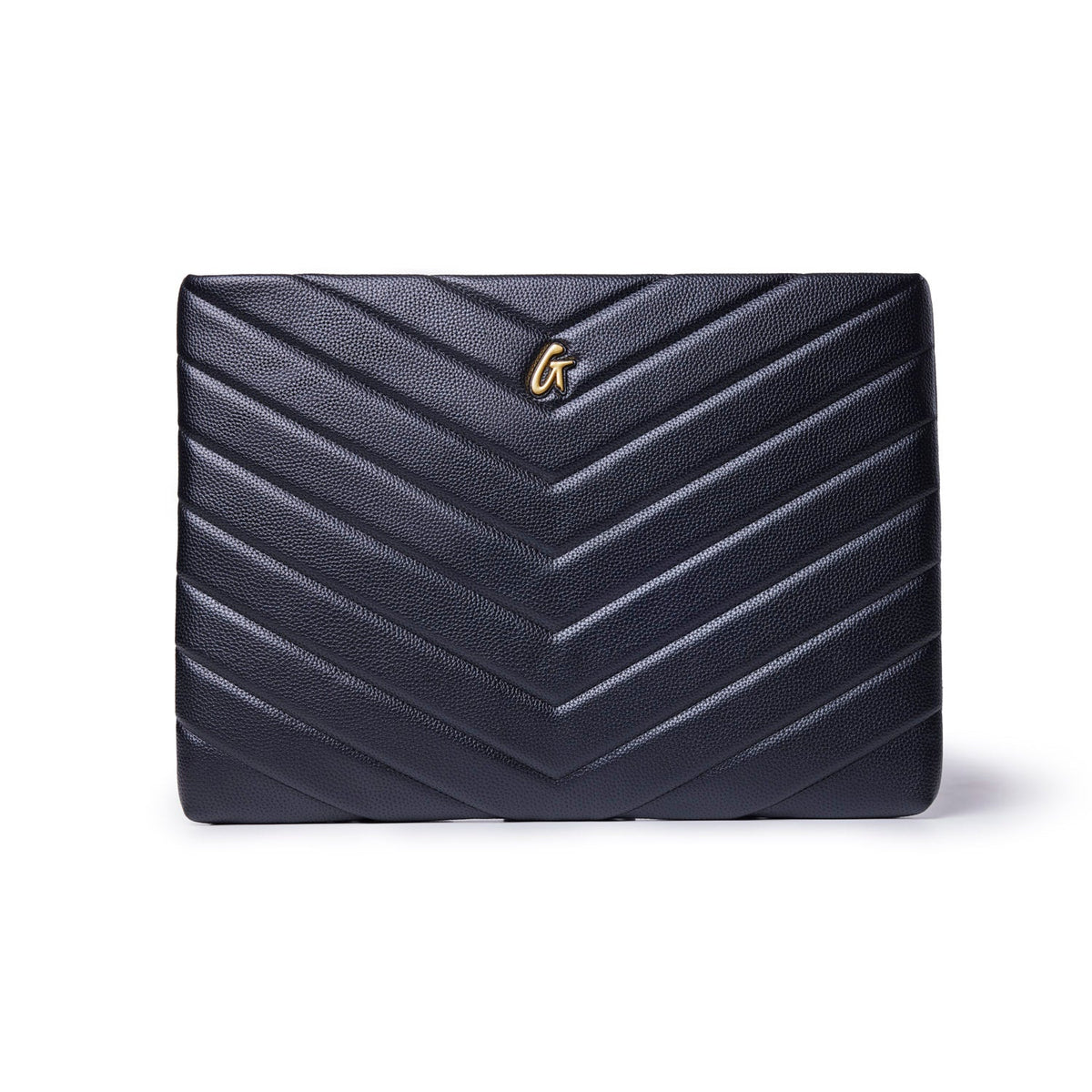 PEBBLE LAPTOP SLEEVE - BLACK