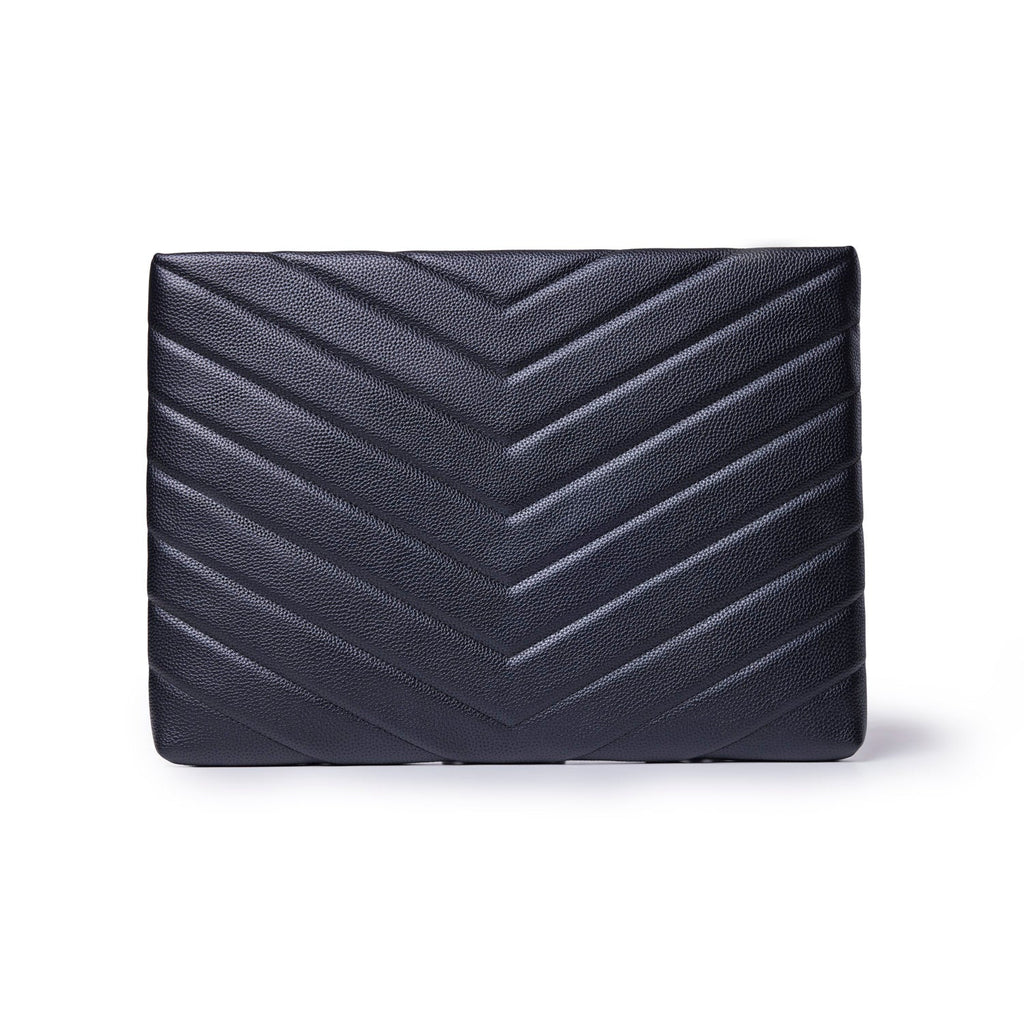 PEBBLE LAPTOP SLEEVE - BLACK
