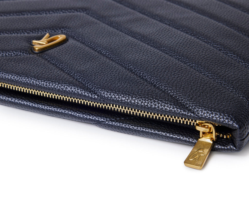 PEBBLE LAPTOP SLEEVE - BLACK