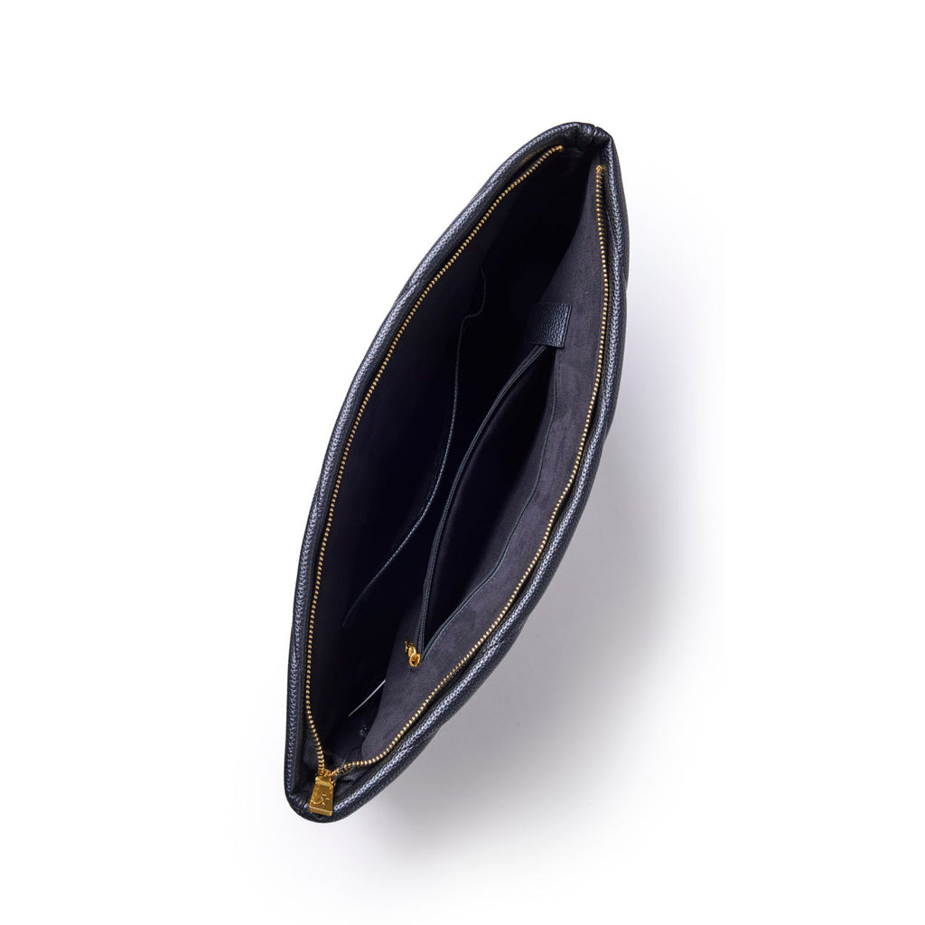 PEBBLE LAPTOP SLEEVE - BLACK