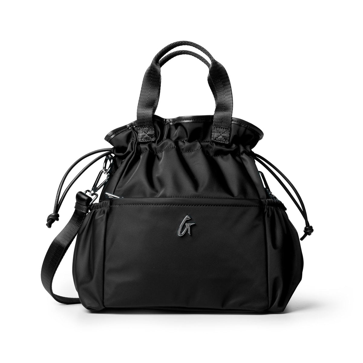 NYLON LUNCH BAG - BLACK
