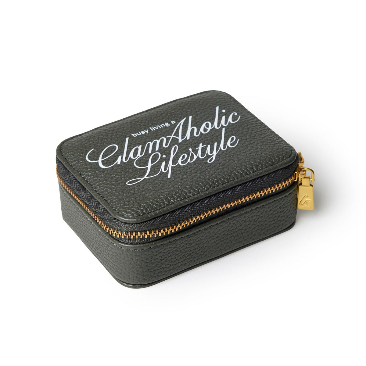 PEBBLE PILL CASE - OLIVE GREEN