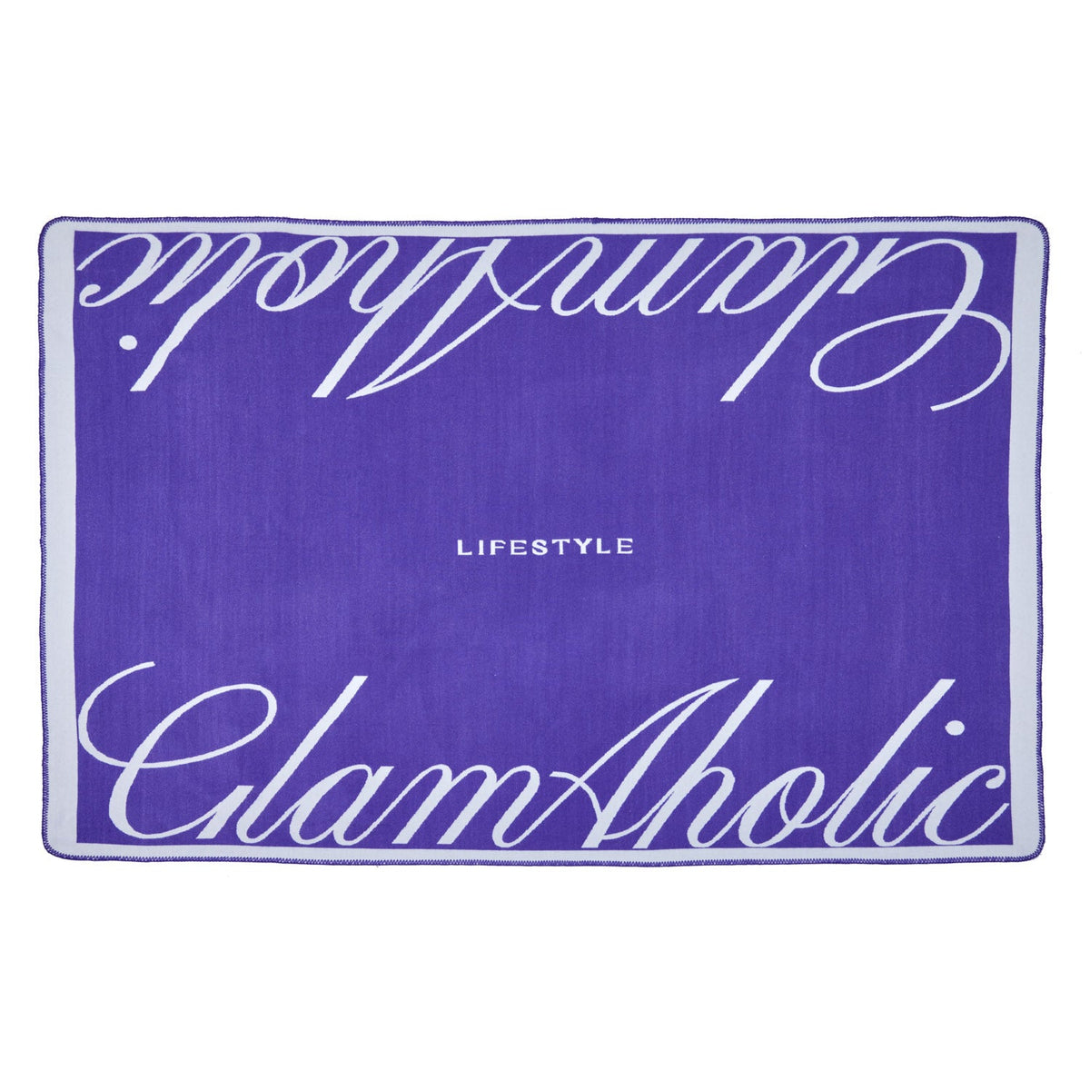 SIGNATURE LUXE THROW BLANKET - PURPLE