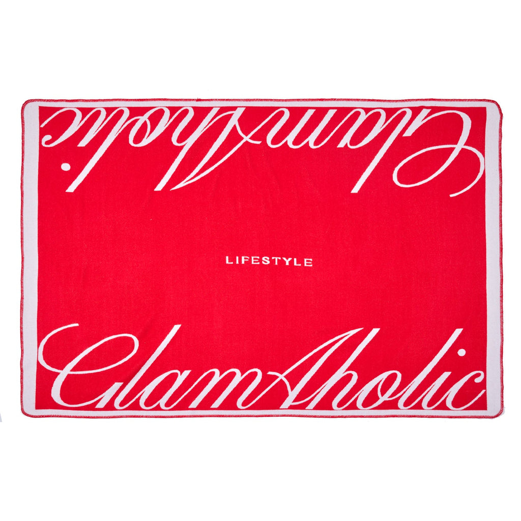 SIGNATURE LUXE THROW BLANKET - RED