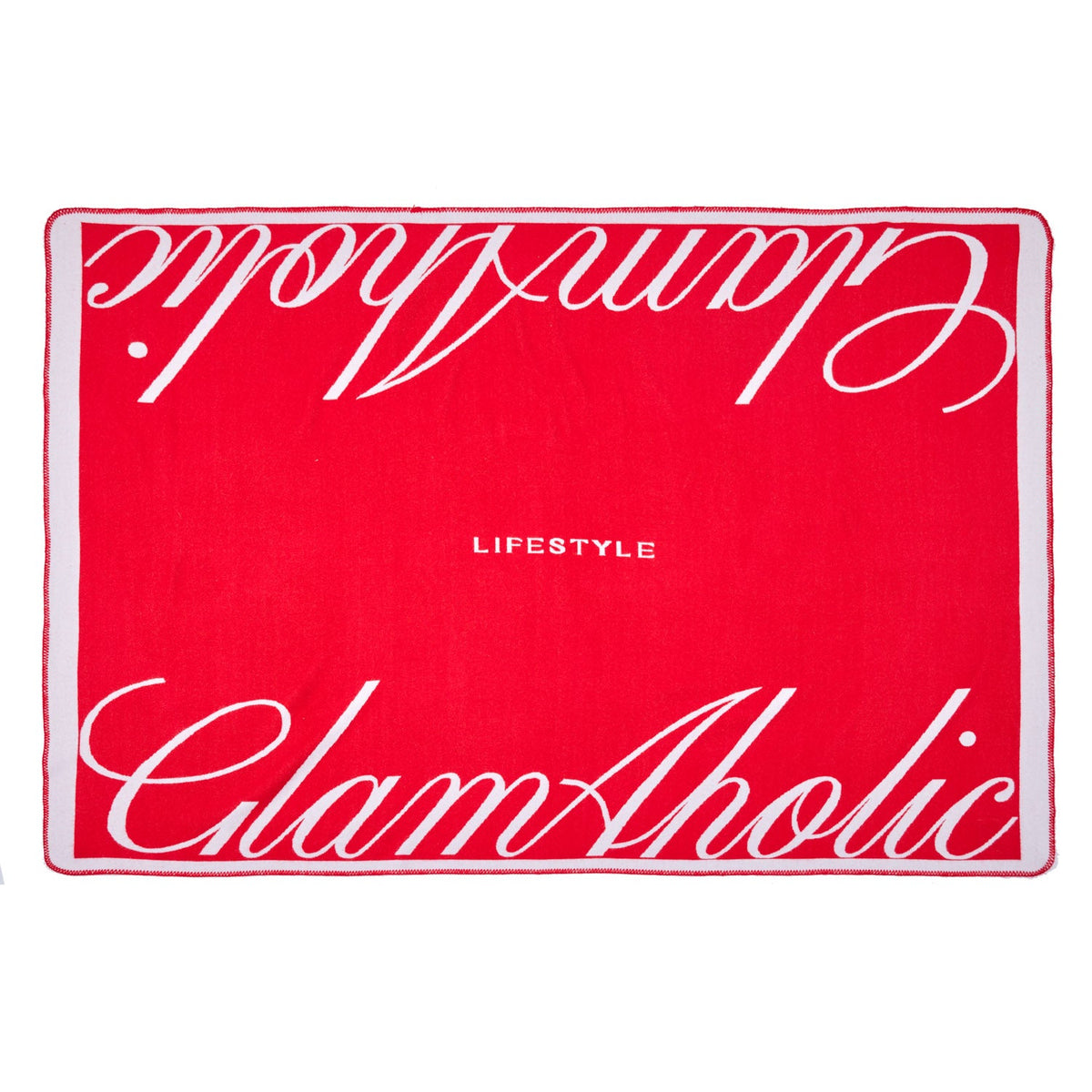SIGNATURE LUXE THROW BLANKET - RED