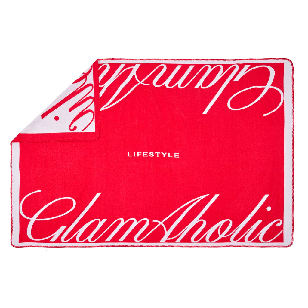 SIGNATURE LUXE THROW BLANKET - RED