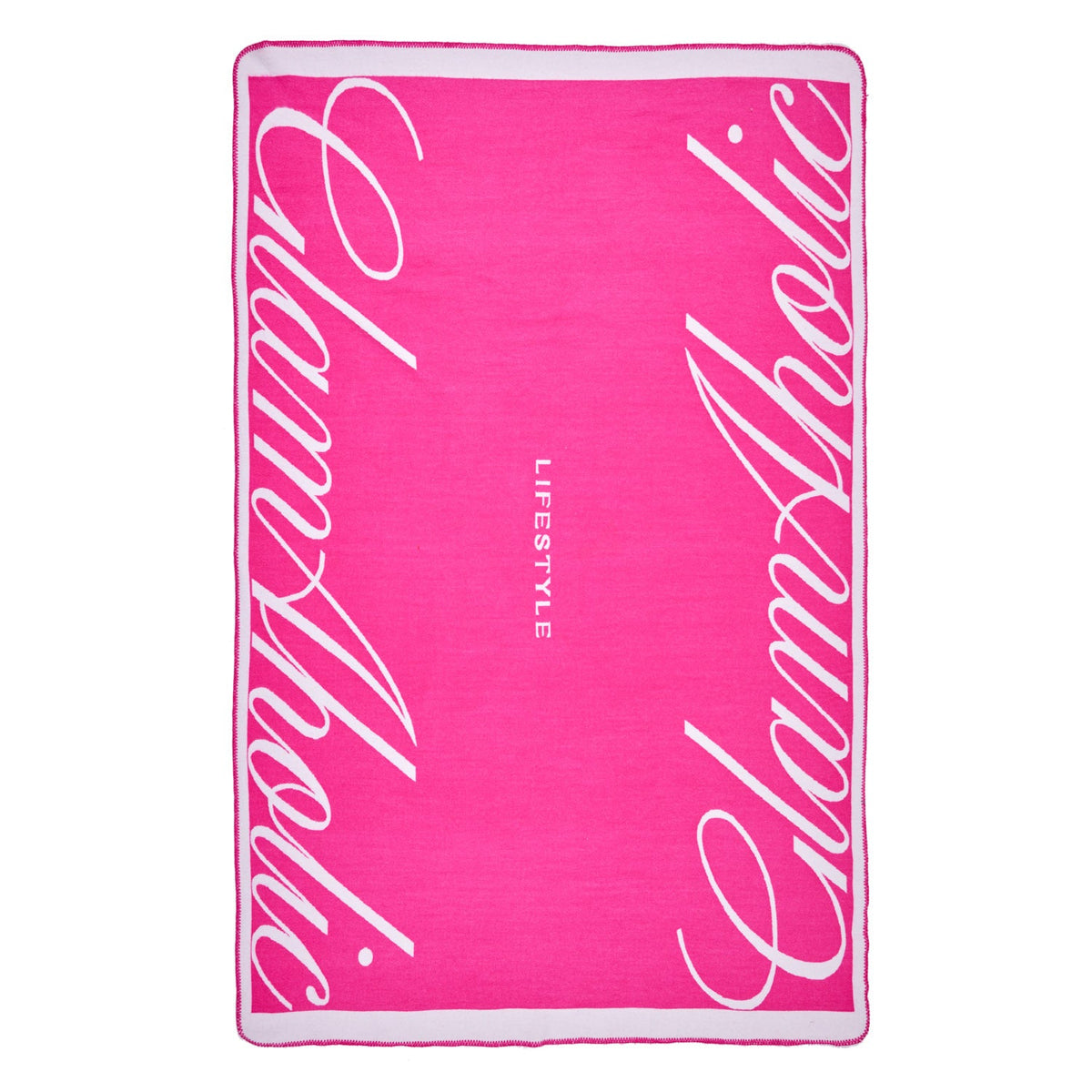 SIGNATURE LUXE THROW BLANKET - HOT PINK