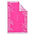 SIGNATURE LUXE THROW BLANKET - HOT PINK