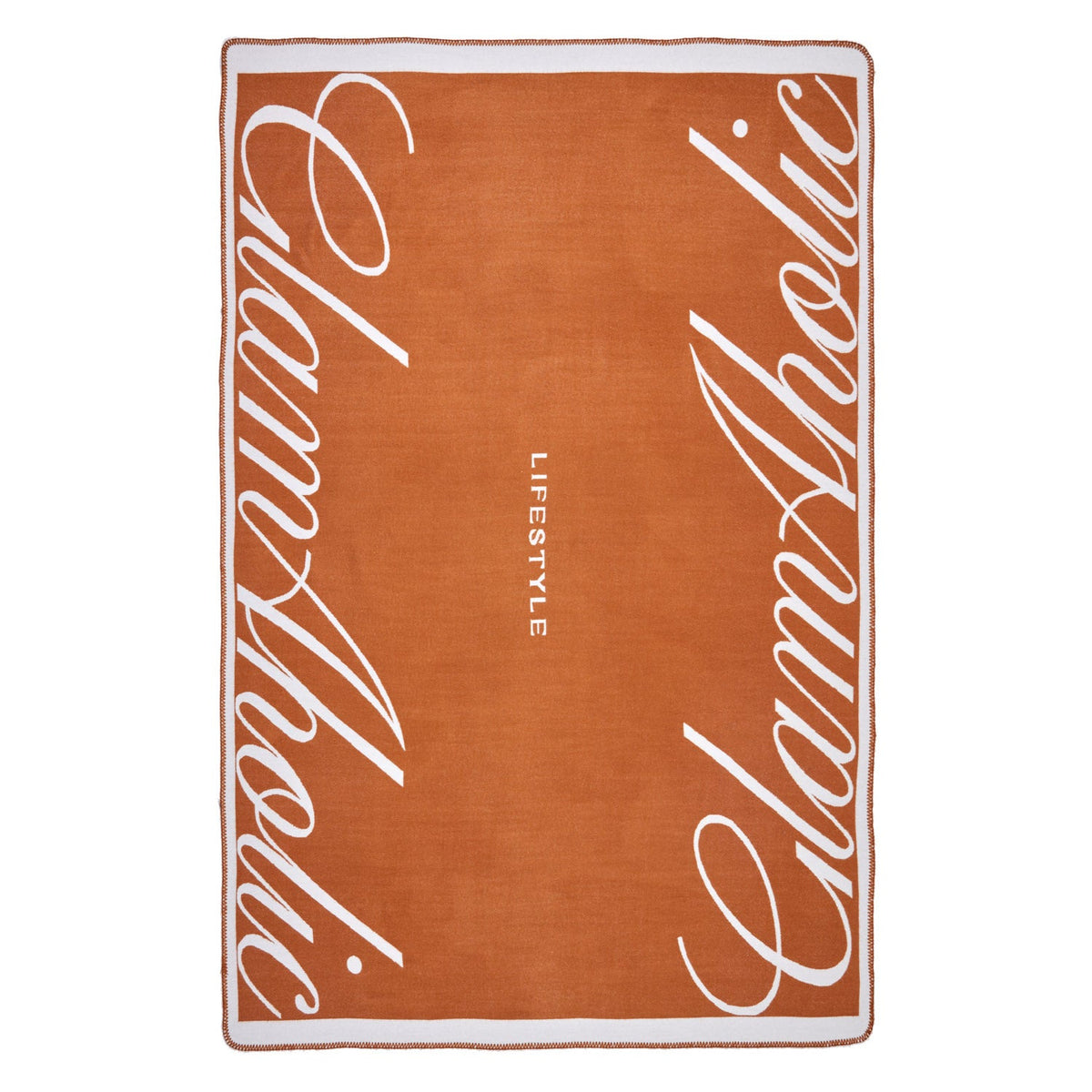 SIGNATURE LUXE THROW BLANKET - BROWN