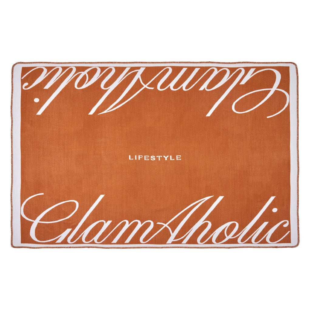 SIGNATURE LUXE THROW BLANKET - BROWN