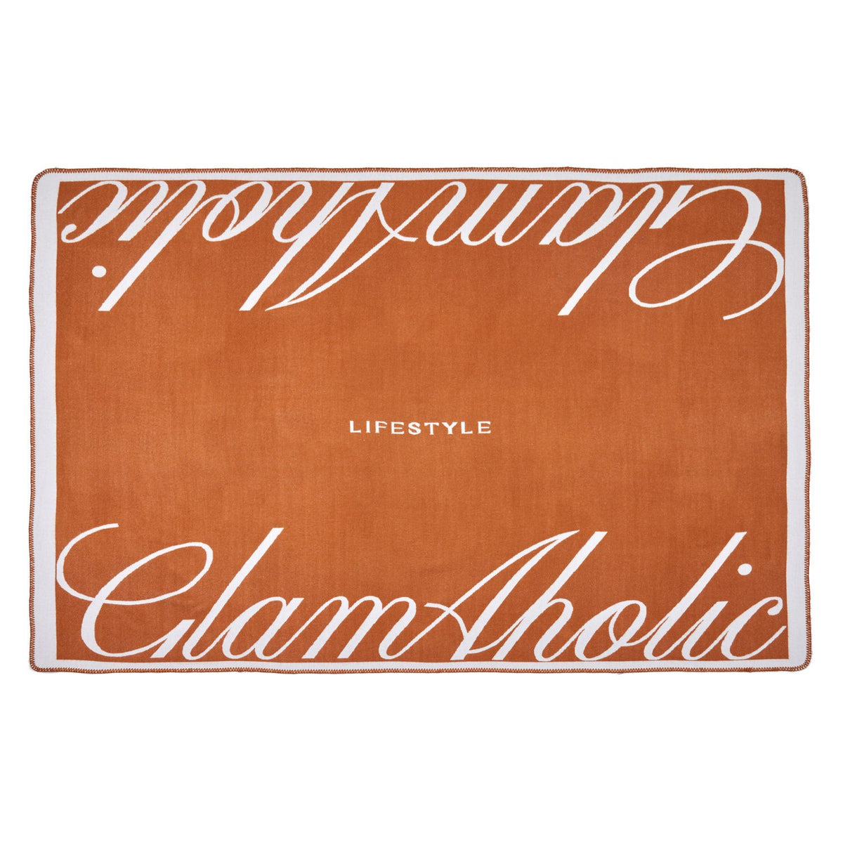 SIGNATURE LUXE THROW BLANKET - BROWN