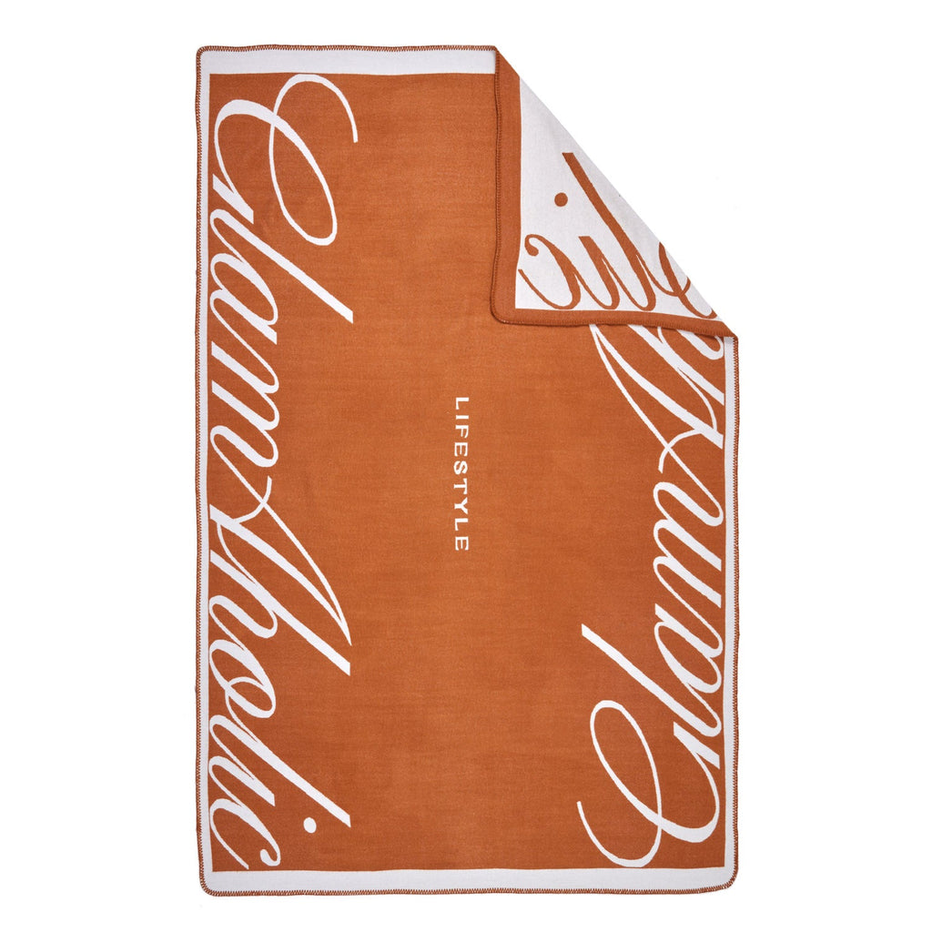 SIGNATURE LUXE THROW BLANKET - BROWN