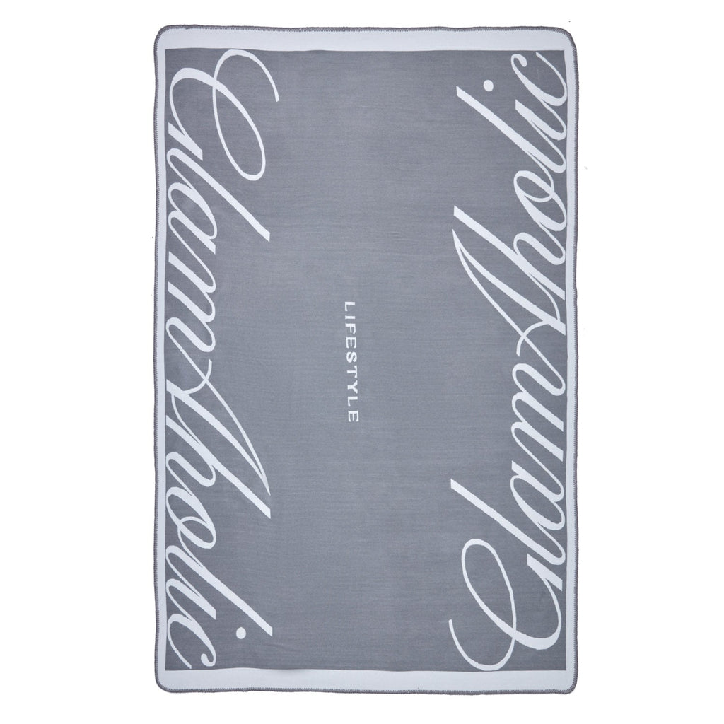 SIGNATURE LUXE THROW BLANKET - GRAY