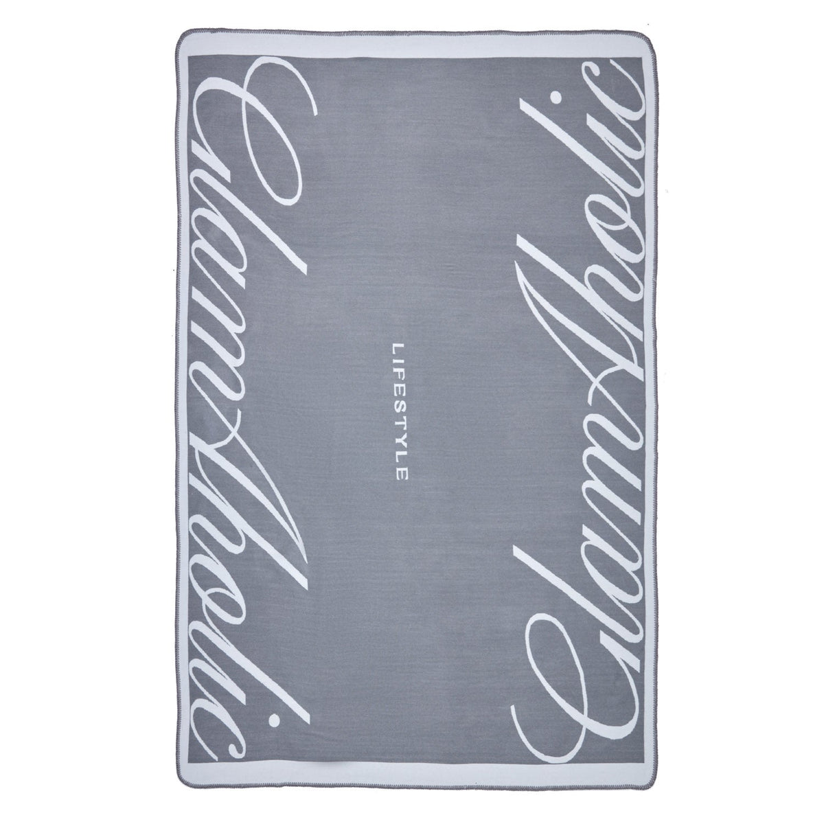 SIGNATURE LUXE THROW BLANKET - GRAY