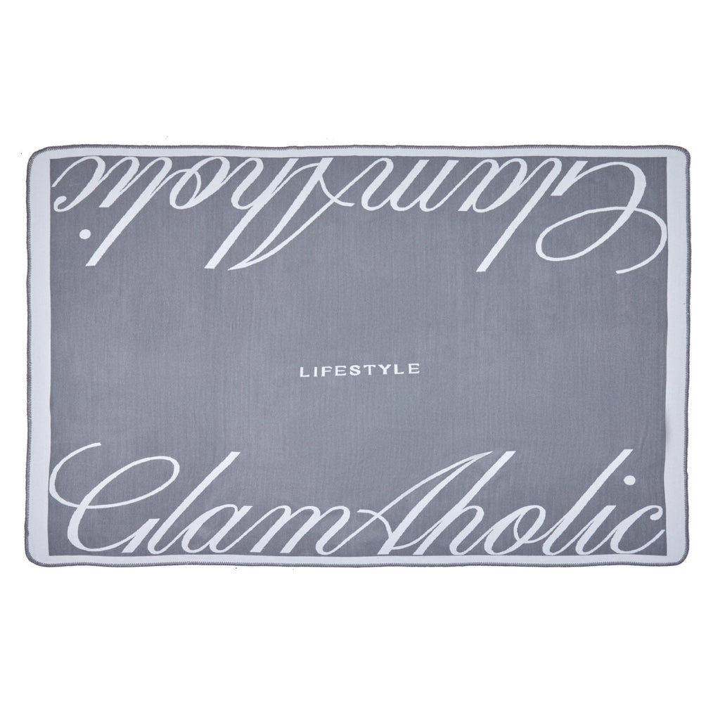 SIGNATURE LUXE THROW BLANKET - GRAY