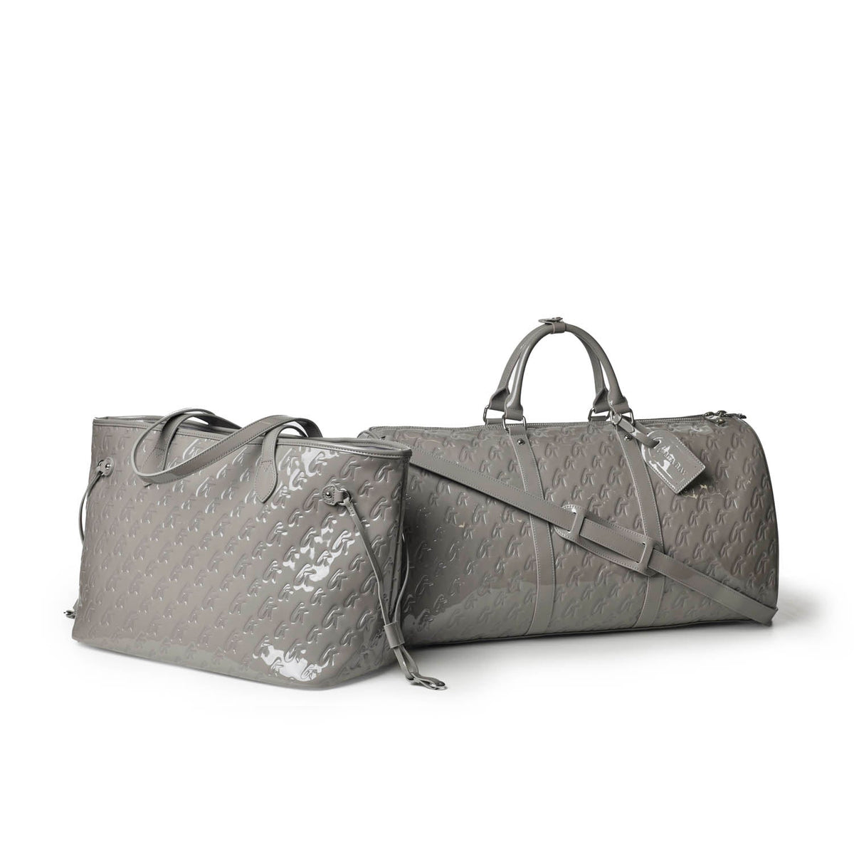 MONOGRAM TRAVEL SET - MIRROR GRAY