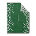 SIGNATURE LUXE THROW BLANKET - GREEN