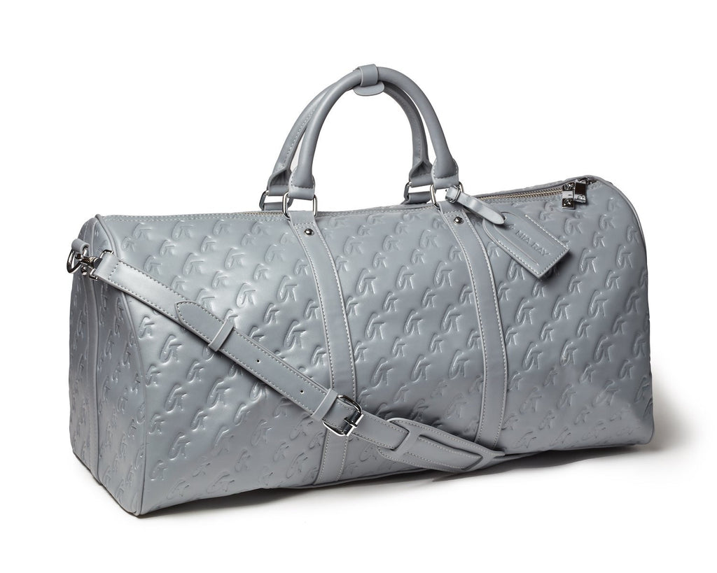 MONOGRAM UNISEX DUFFLE BAG - GRAY