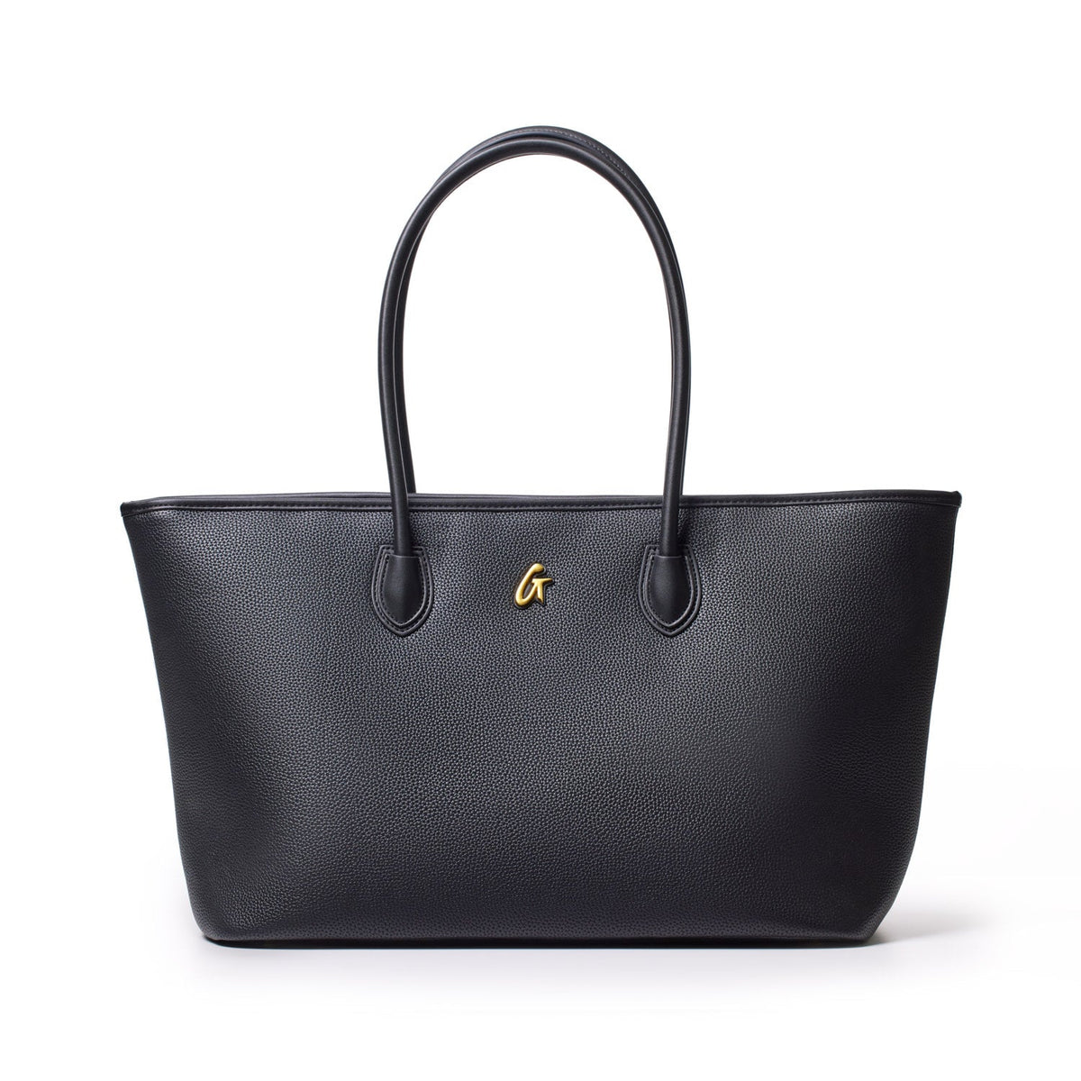 PEBBLE TOTE BAG - BLACK