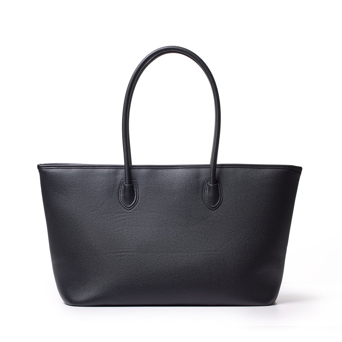 PEBBLE TOTE BAG - BLACK