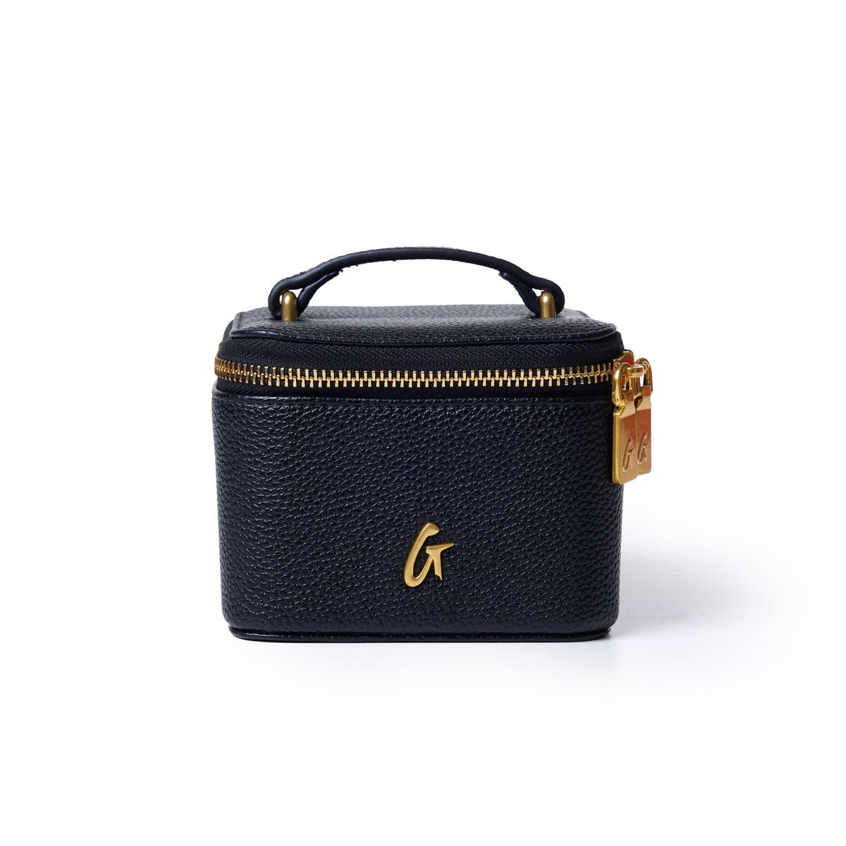 PEBBLE JEWELRY CASE - BLACK