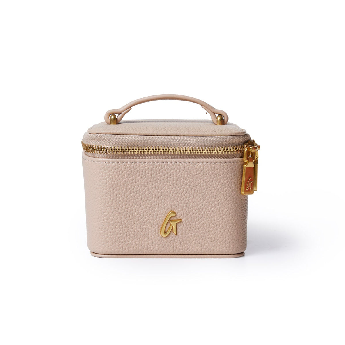 PEBBLE JEWELRY CASE - NUDE