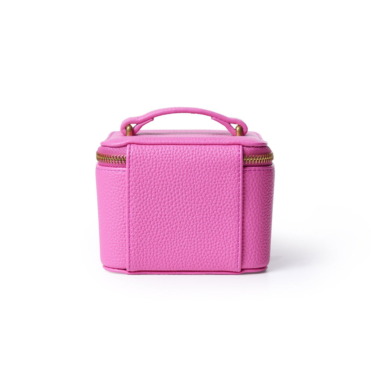 PEBBLE JEWELRY CASE - HOT PINK