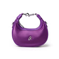 NANO NYLON HOBO BAG - PURPLE