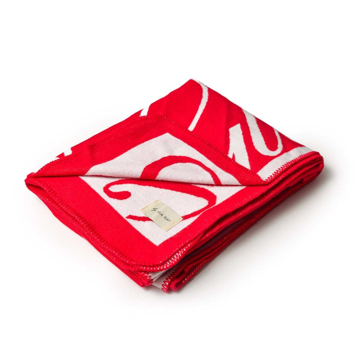 SIGNATURE LUXE THROW BLANKET - RED
