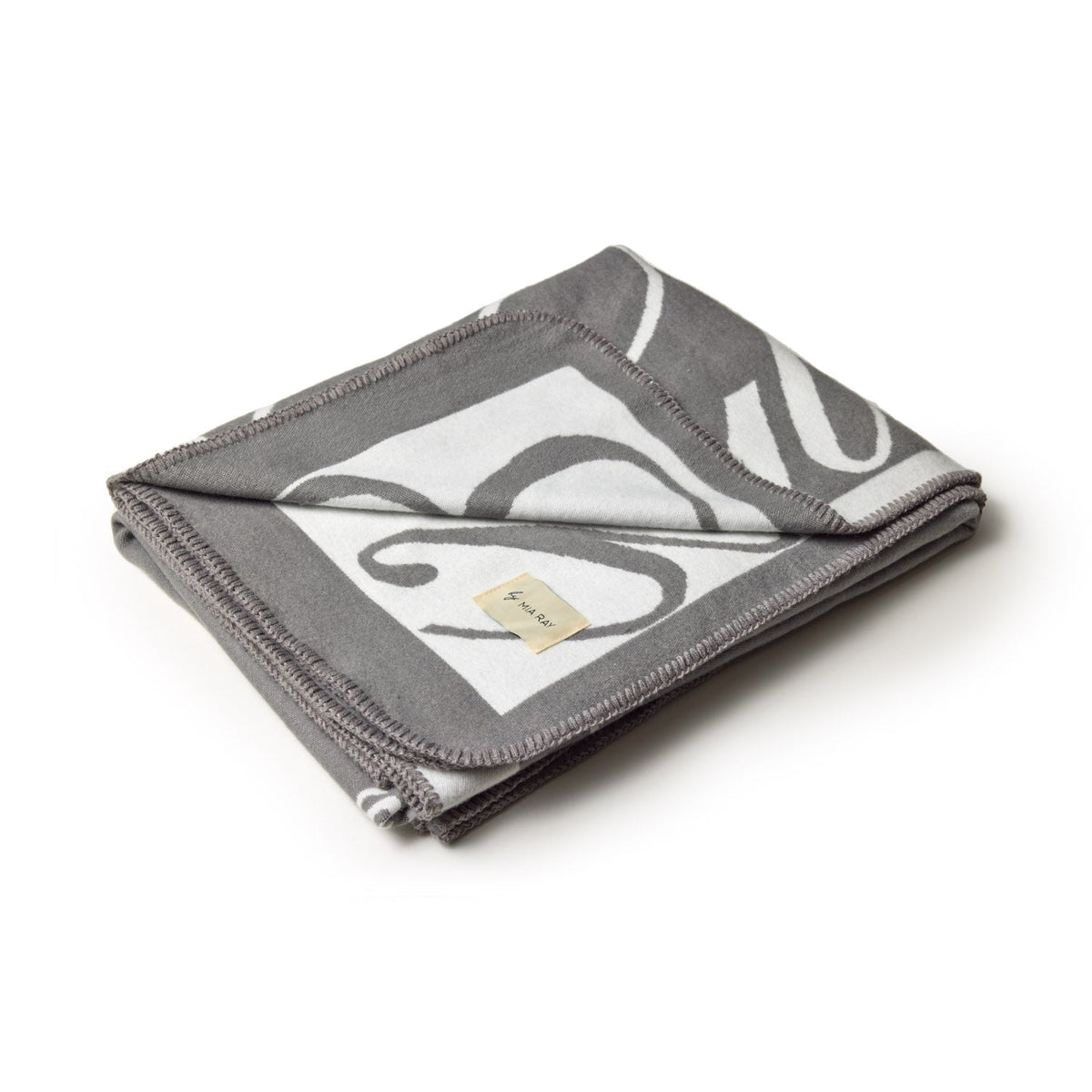 SIGNATURE LUXE THROW BLANKET - GRAY