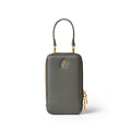 PEBBLE PHONE CROSSBODY - OLIVE GREEN