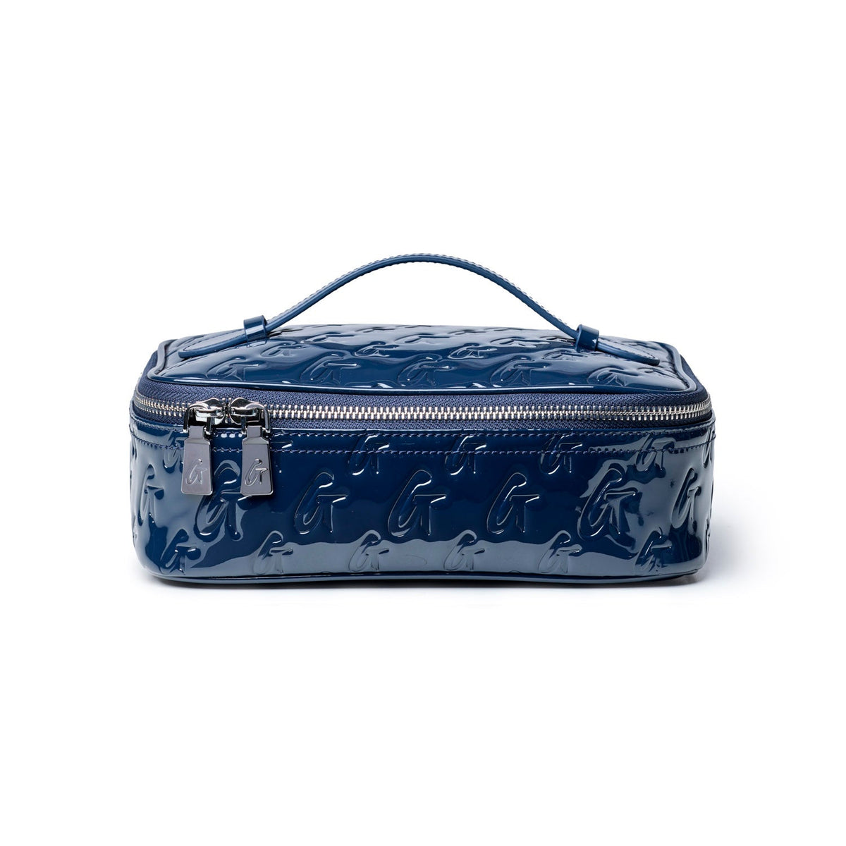 MONOGRAM TOILETRY SET - MIRROR NAVY