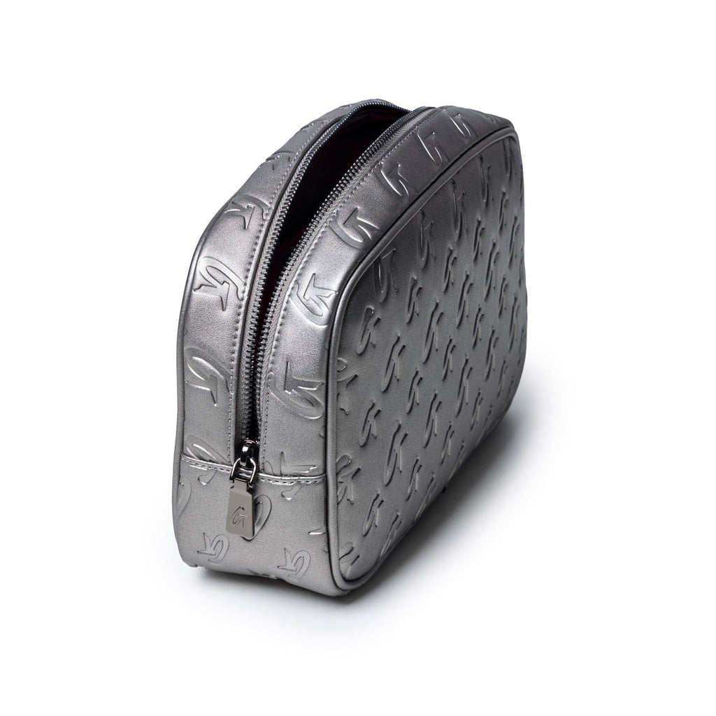 MONOGRAM TOILETRY SET - PLATINUM