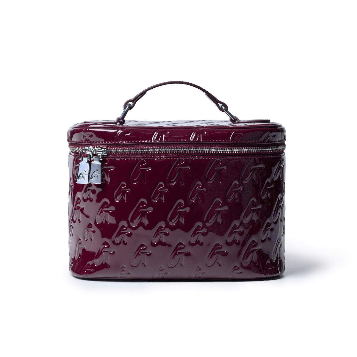 MONOGRAM TOILETRY SET - MIRROR BURGUNDY
