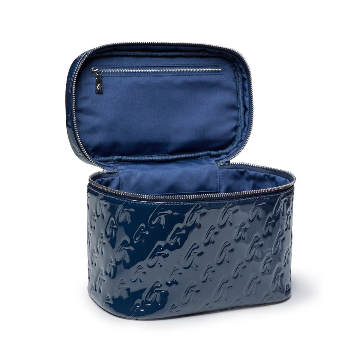 MONOGRAM TOILETRY SET - MIRROR NAVY