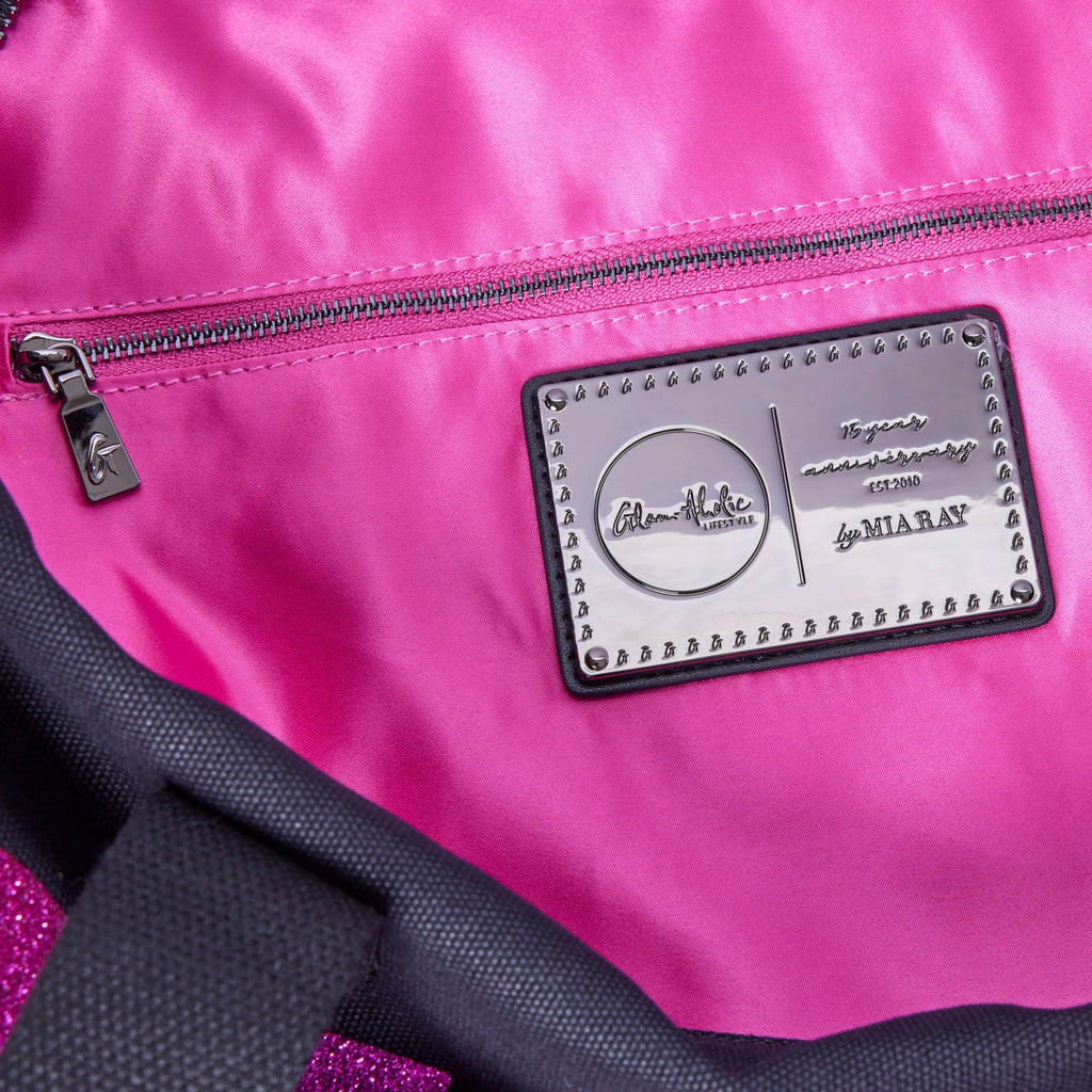 THE ORIGINAL CANVAS DUFFLE BAG - BLACK PINK