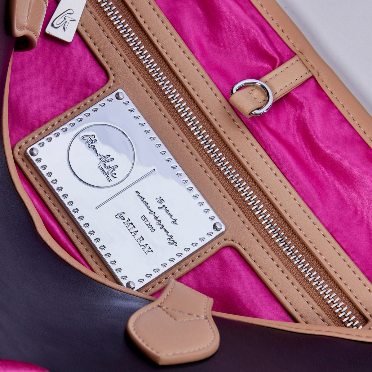 THE ORIGINAL GLAM TOTE - BLACK PINK