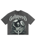 Godspeed 8Ball CP Tee Grey Wash