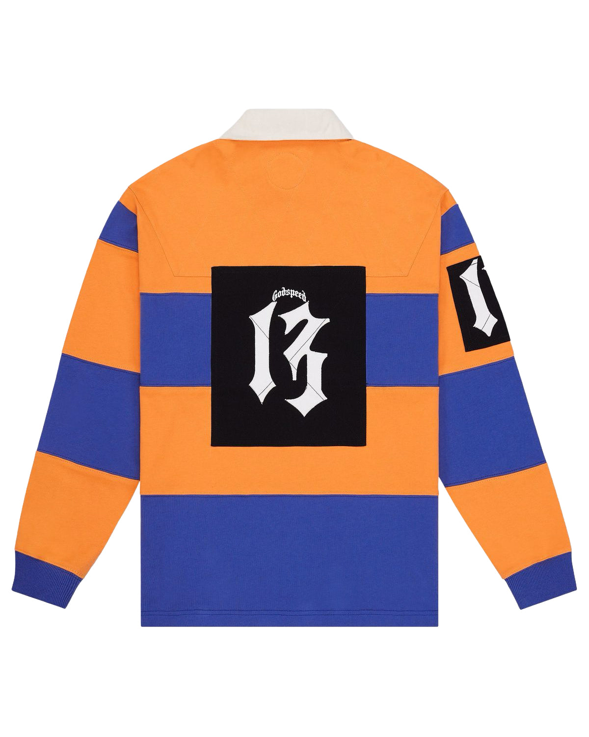 Godspeed Classic Field Rugby Shirt Orange/Blue