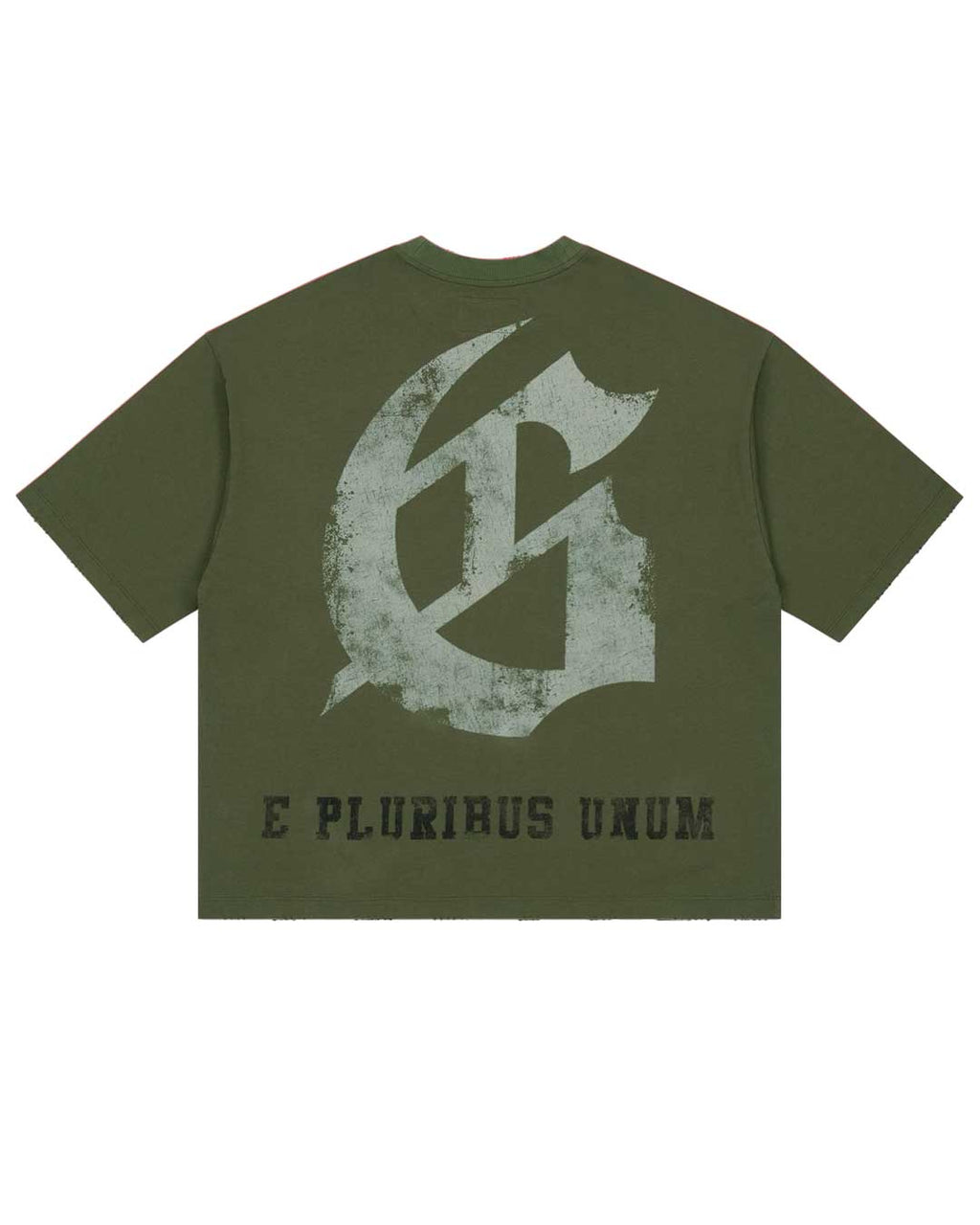 Godspeed Collegiate Tee Olive Wash