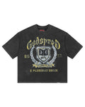 Godspeed Crest Tee Black Wash