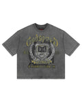 Godspeed Crest Tee Grey Wash