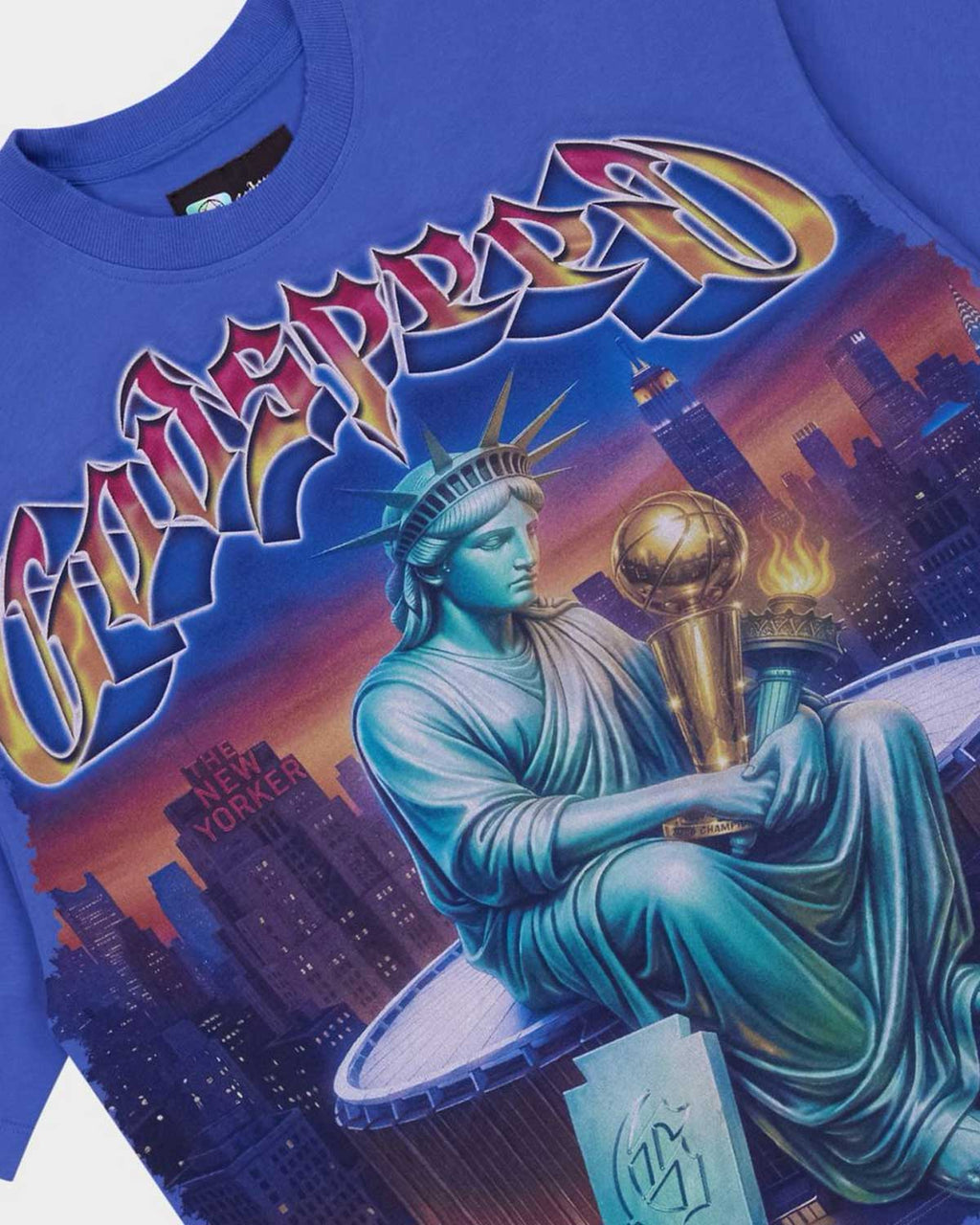 Godspeed Finally Tee Blue