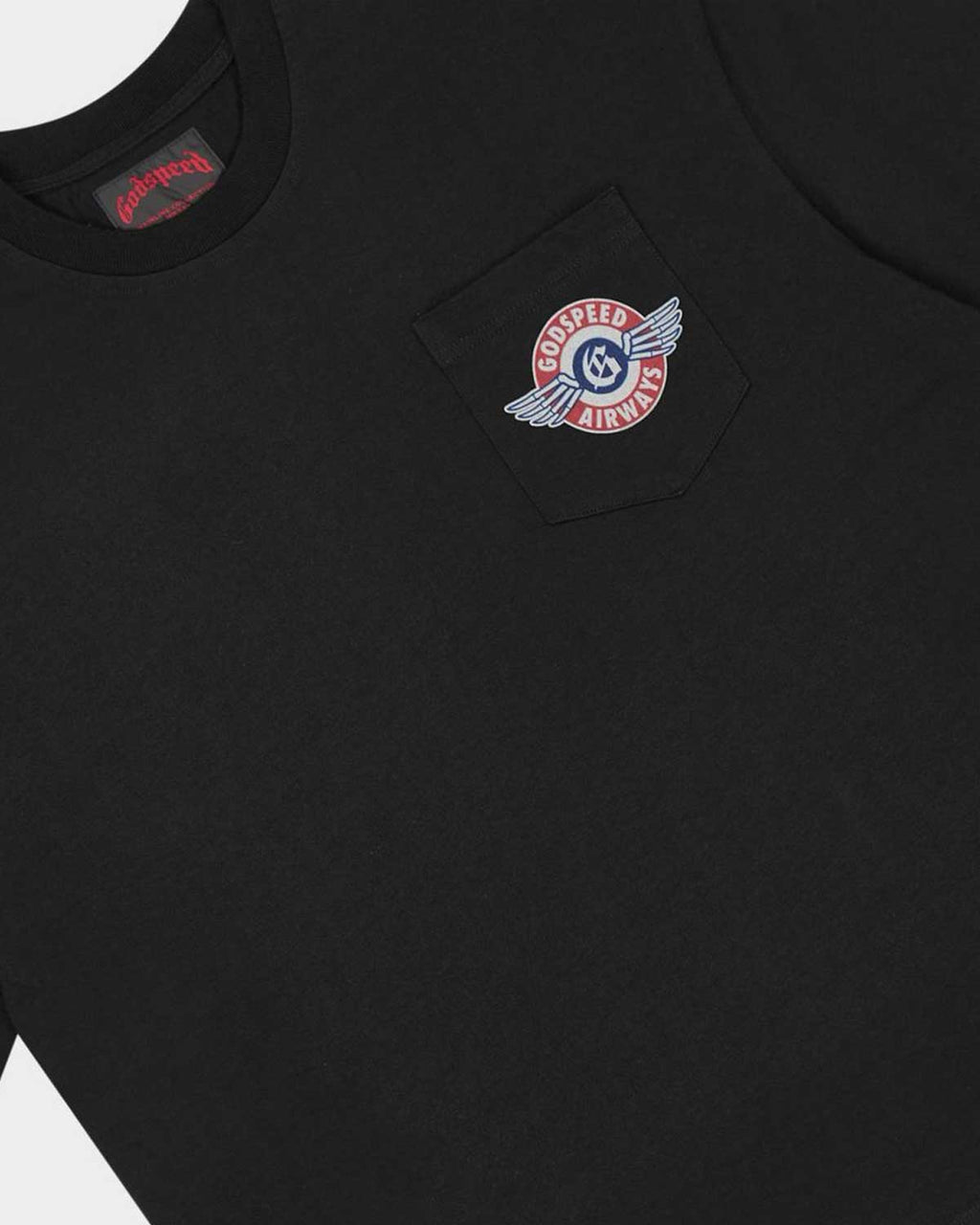 Godspeed GS Air NYC Pocket Tee Black