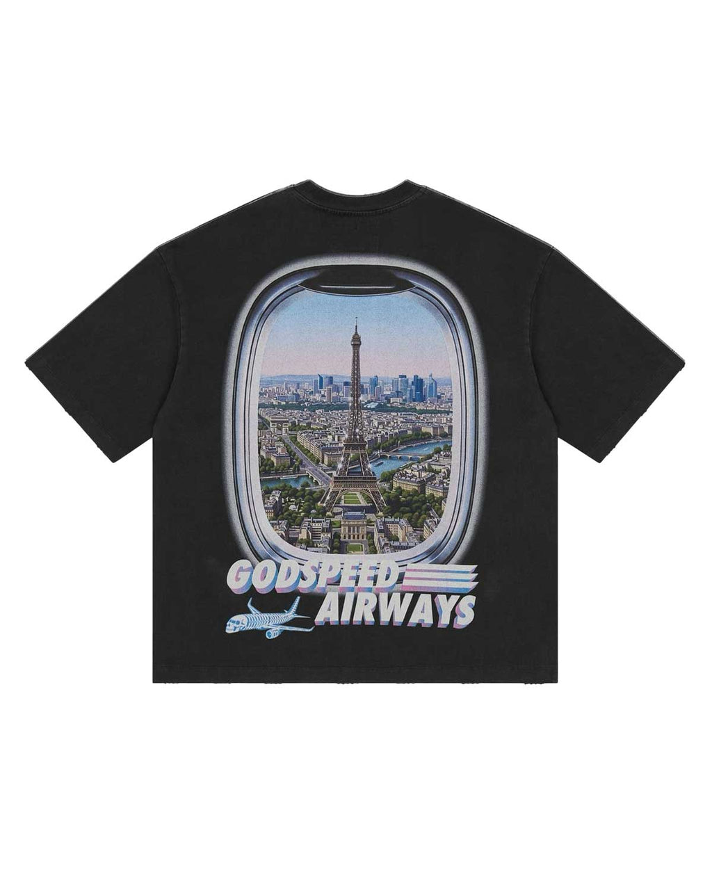 Godspeed GS Air Paris Pocket Tee Black Wash