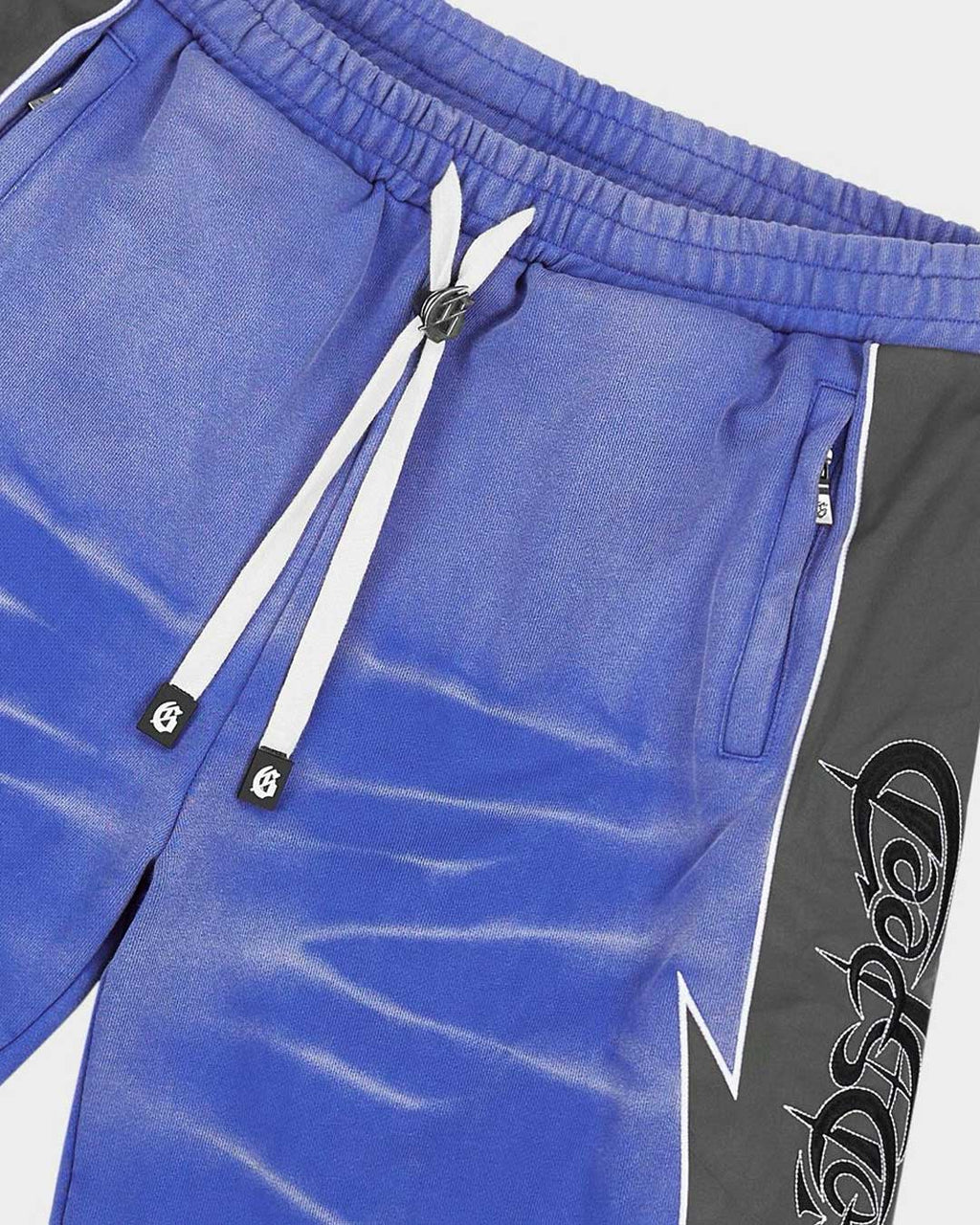 Godspeed Halftime Shorts V2 Blue Acid Wash