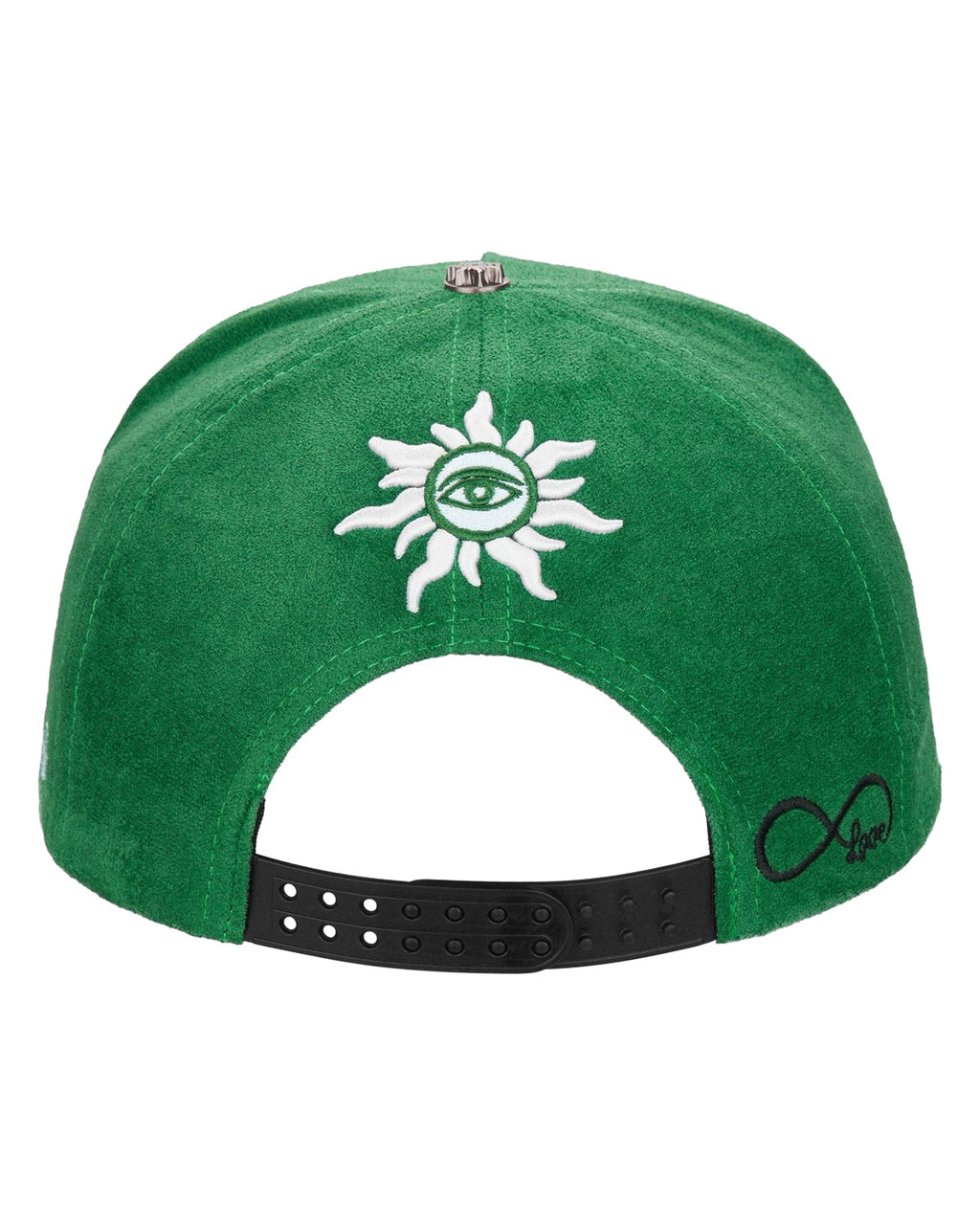 Godspeed Insignia Leather/Suede Hat Green/Black