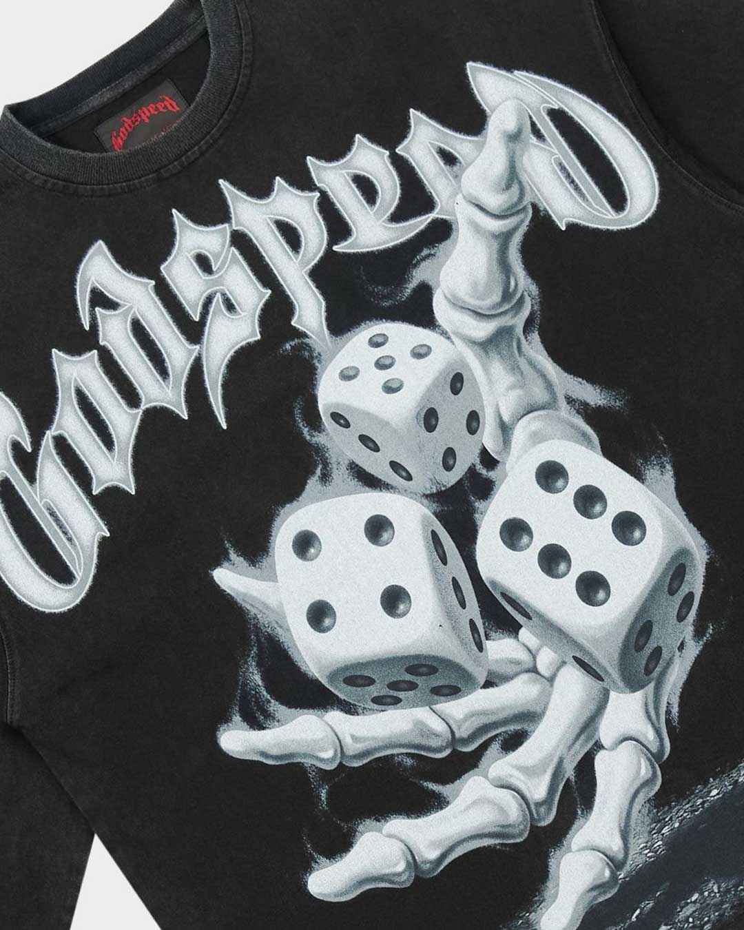 Godspeed No Risk No Reward L/S Tee Black