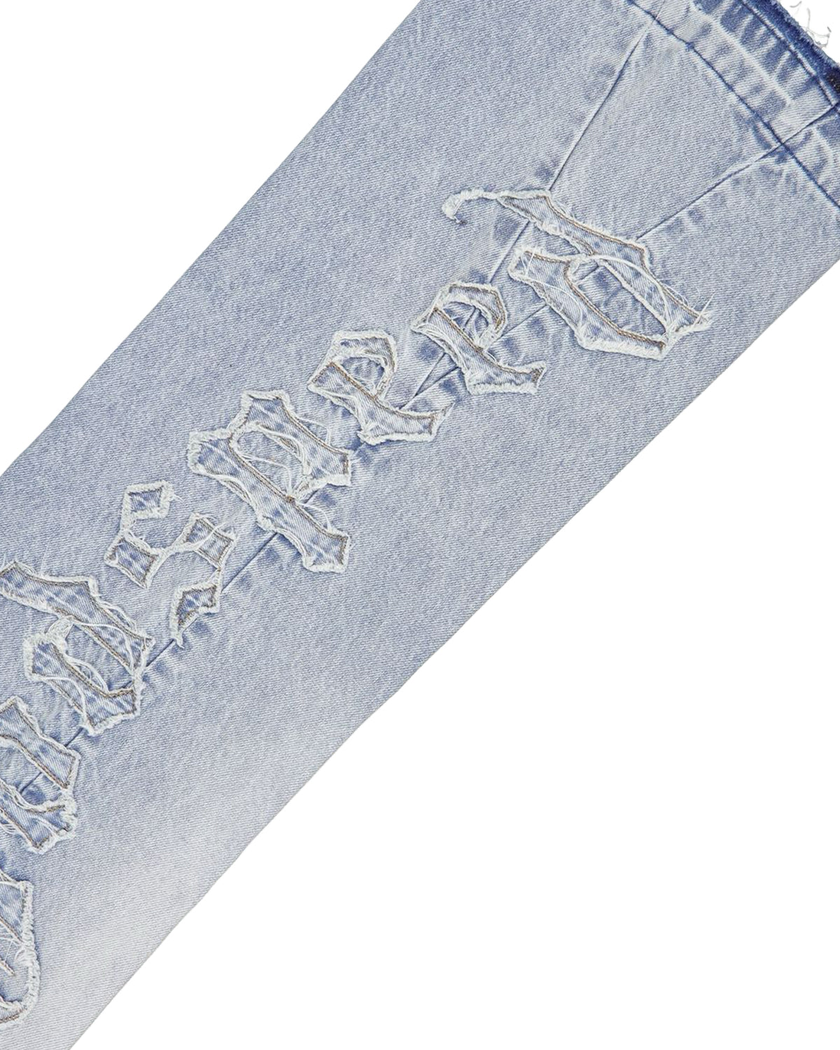 Godspeed OG Logo Flared Denim Stitched Blue