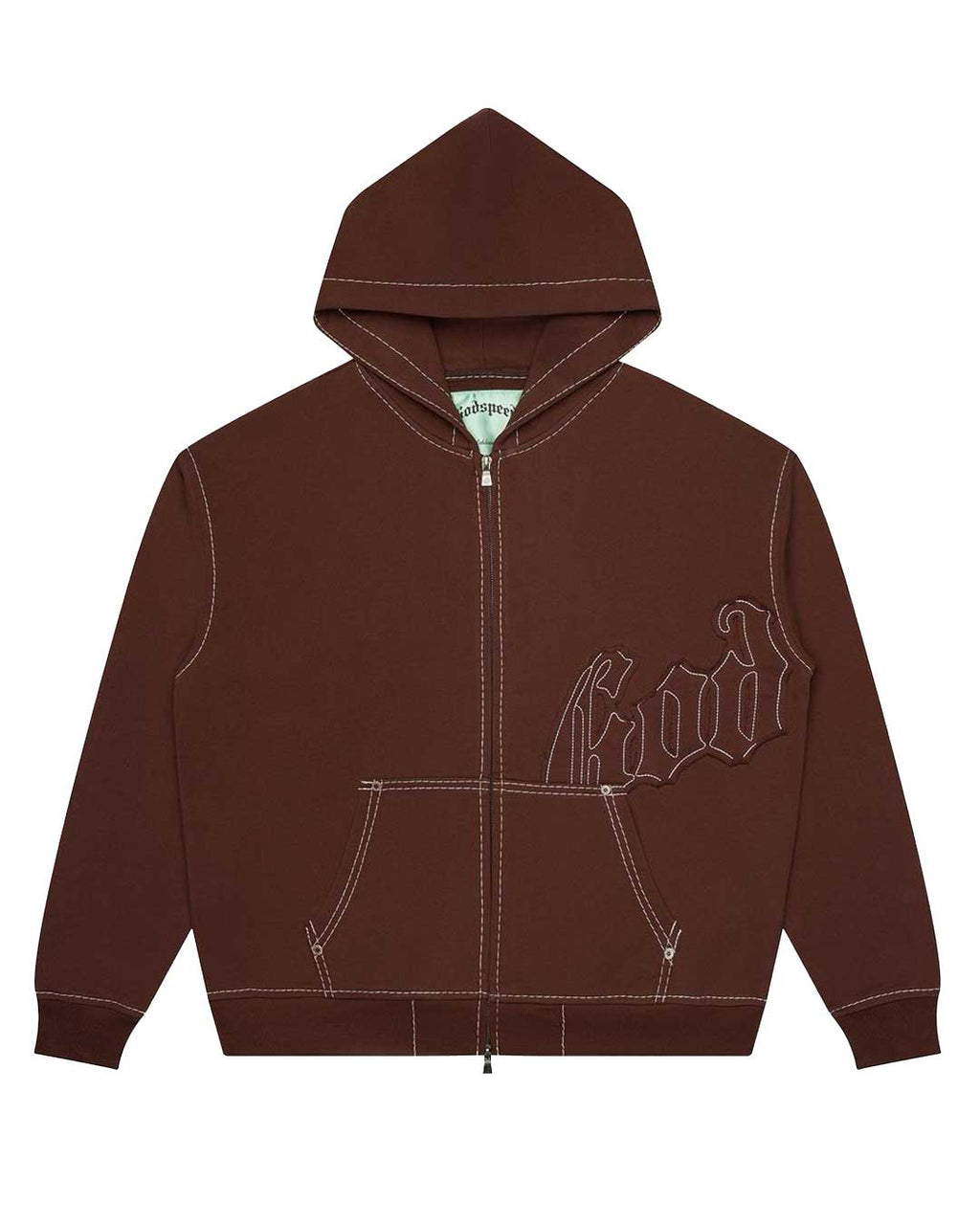 Godspeed OG Logo Sweatsuit Stitched Mocha